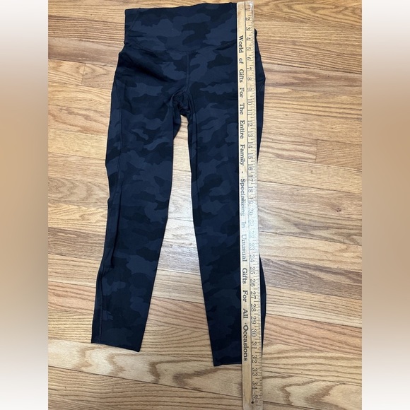 Lululemon Leggings Womens 6 Multi Camo Base Pace High Rise Running Tights - Picture 8 of 10